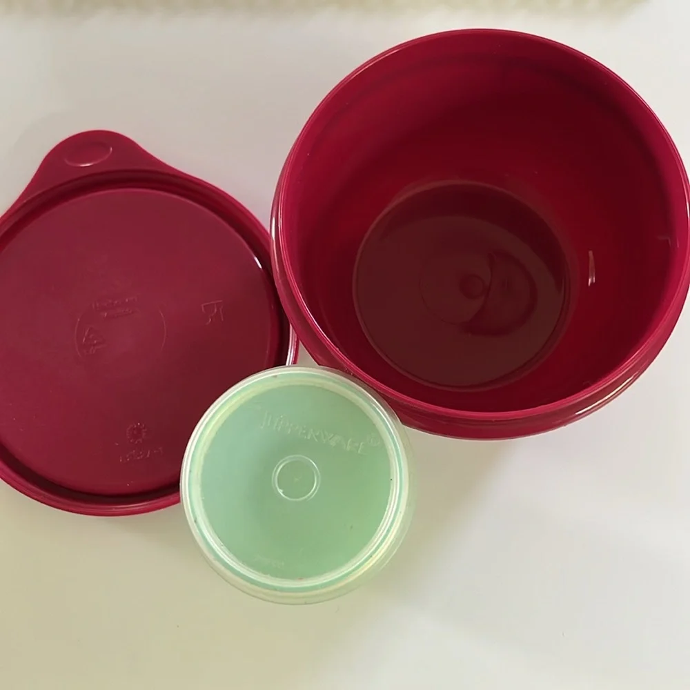 Tupperware 2 mini containers